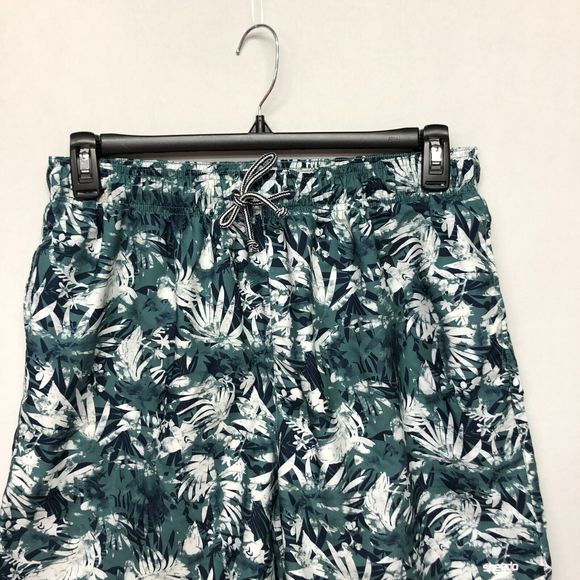 Speedo Men Swim Trunks Shorts Size Large Floral Lined with Polyester M111 -9 - Picture 14 of 16